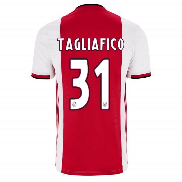 Camisetas Ajax Primera equipo Tagliafico 2019-20 Rojo